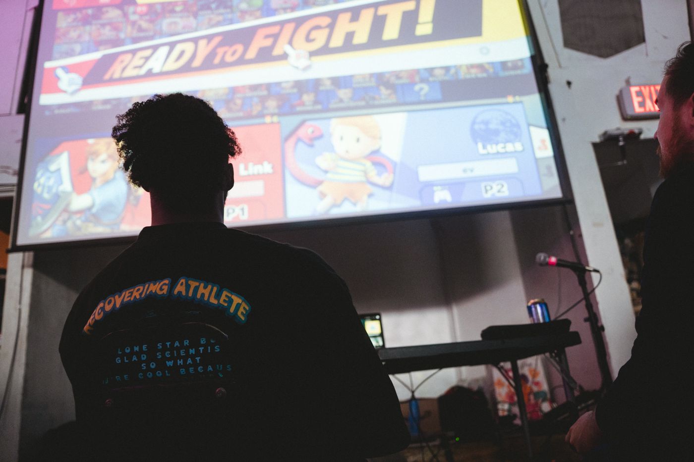 Ready to fight: tournament on the big screen